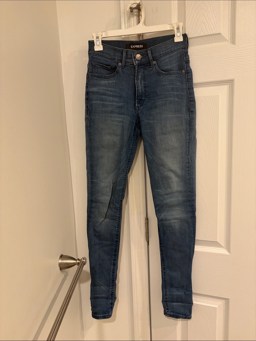Express Stretch+ Women’s Denim Perfect Legging Jeans - Blue